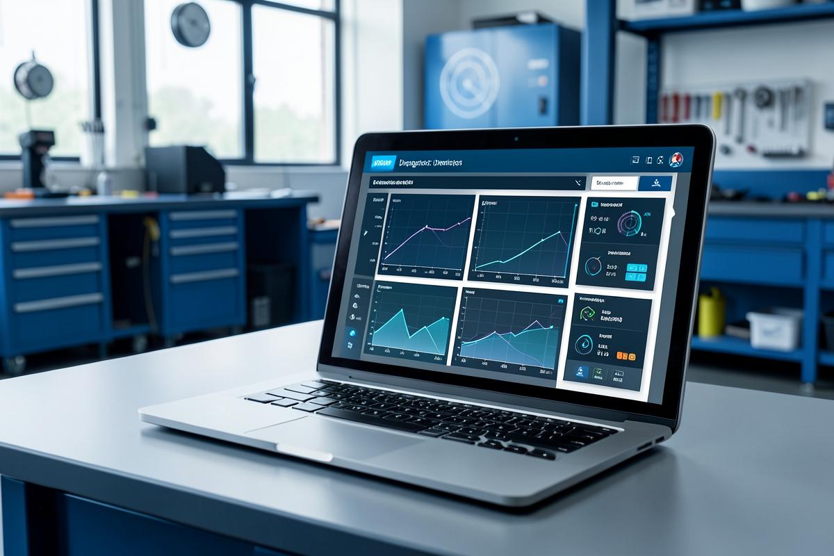 BOSCH Connected Service Diagnostics interface designed and built by NJS Digital Tech