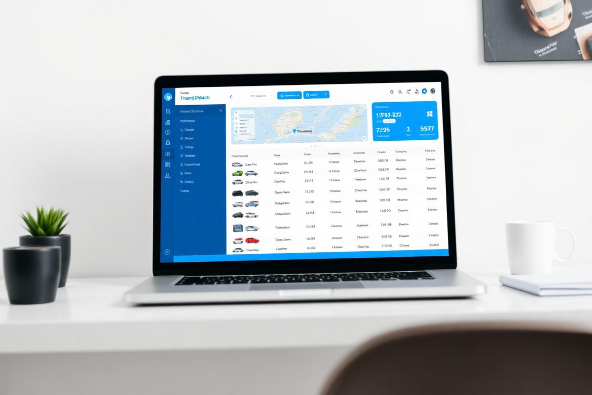 TransitLink Africa interface designed and built by NJS Digital Tech